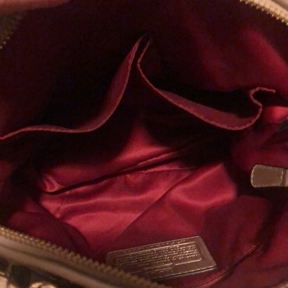 SOLD RARE Beautiful Coach Madison Sophia Sequin Mini Satchel hand bag🔥 - Picture 7 of 8